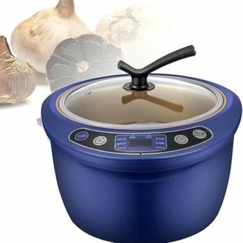 6L Black Garlic Machine, Automatic Intelligent Fermenter Machine, Multi-functional Commercial Black Garlic Fermenter Pot, Electric Garlic Ferment Box Garlic Maker, for Yogurt, Natto, Sweet Rice