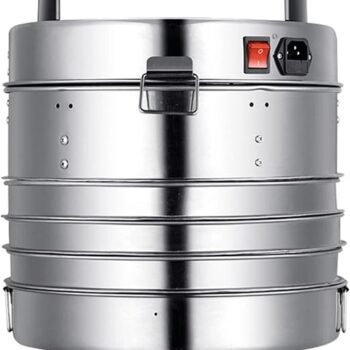 Electric Food Dehydrator Machine Multi-Tier Kitchen Food Appliances Stainless Steel Food Dehydrator with LED Smart Panel Smart Timing for Family Gatherings