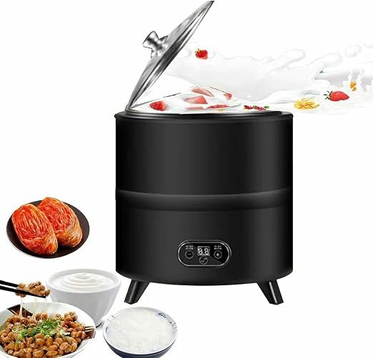 Commercial Yogurt Fermentation Machine, Automatic 400 W Yogurt Fermentation Machine with Time and Temperature Control